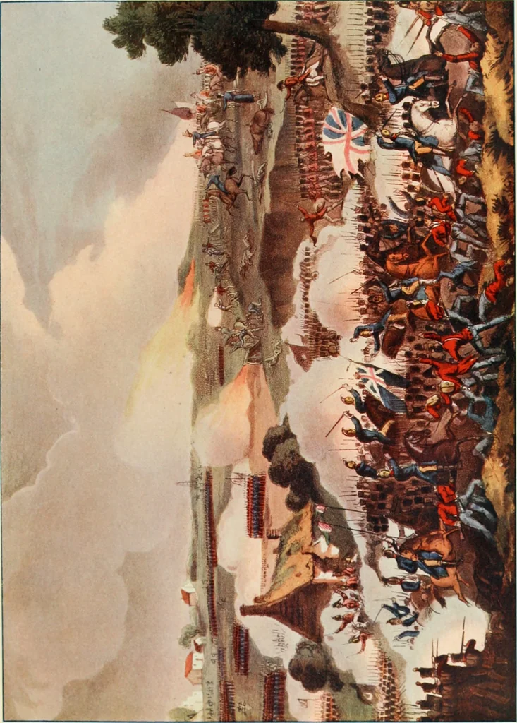 An illustration from British military prints, 1909, leaf 66