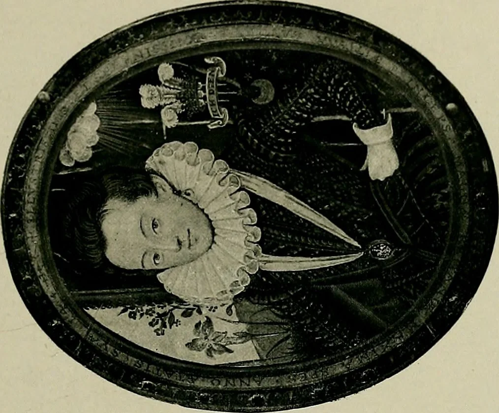 An illustration from British miniature painters and their works, 1898, leaf 104