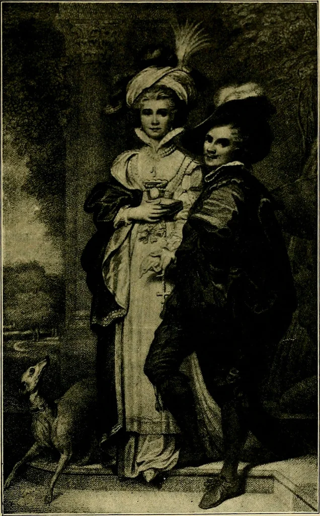 An illustration from British miniature painters and their works, 1898, leaf 190
