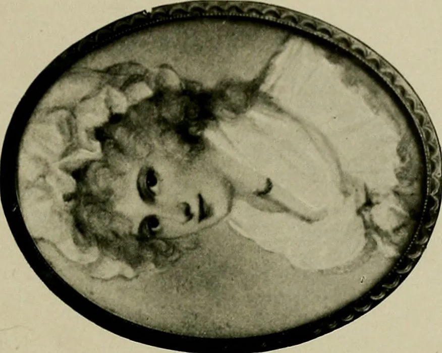 An illustration from British miniature painters and their works, 1898, leaf 200