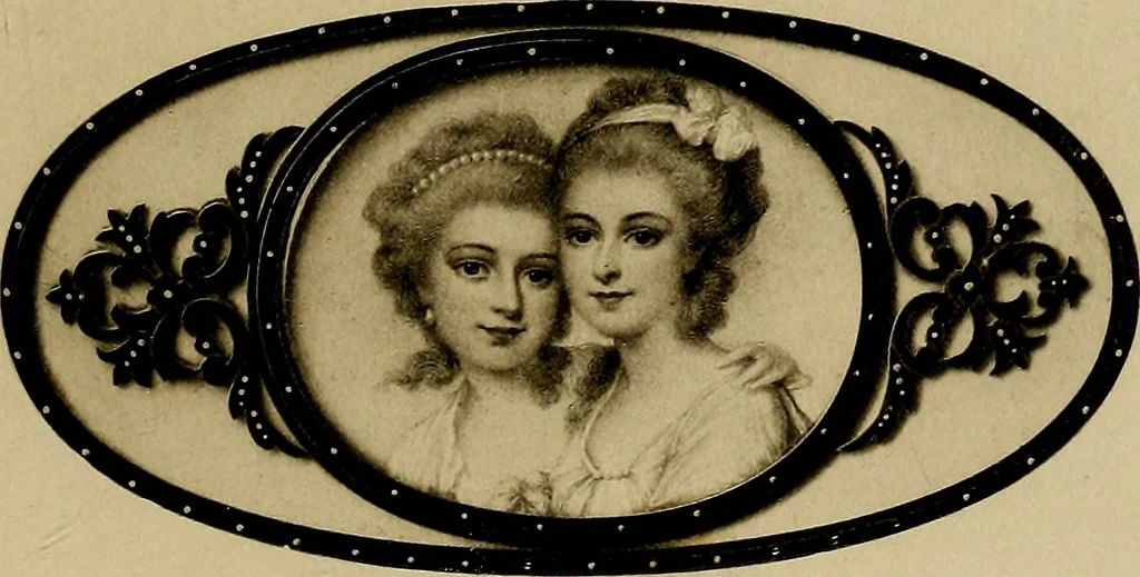 An illustration from British miniature painters and their works, 1898, leaf 224