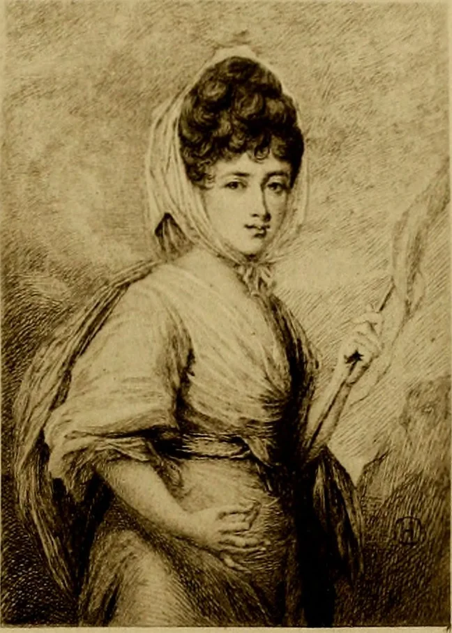An illustration from British miniature painters and their works, 1898, leaf 258