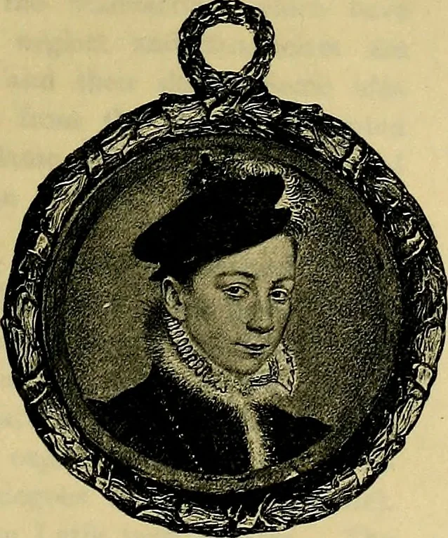 An illustration from British miniature painters and their works, 1898, leaf 34