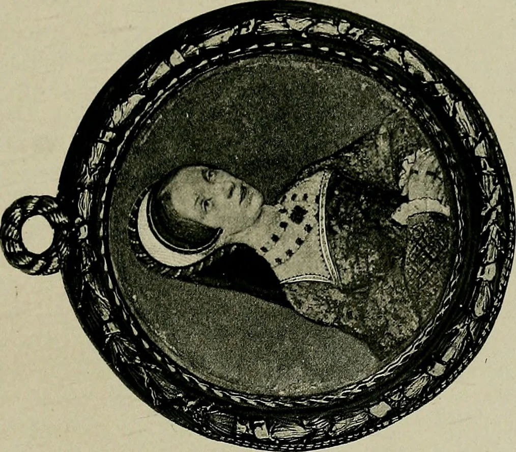 An illustration from British miniature painters and their works, 1898, leaf 54