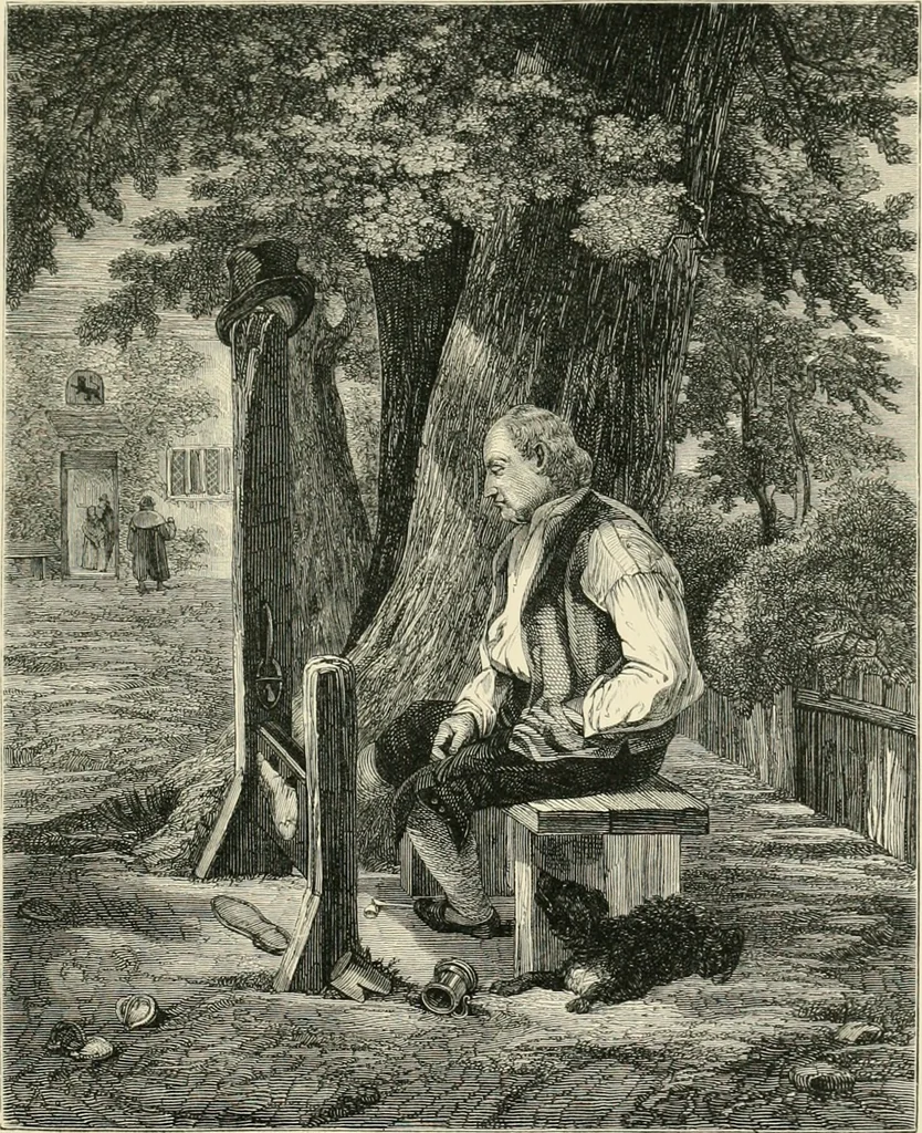 An illustration from British painters; with eighty examples of their work engraved on wood, 1881, leaf 114
