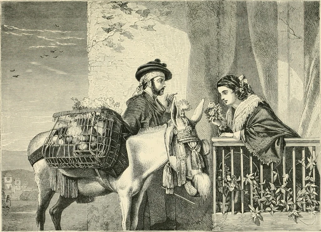 An illustration from British painters; with eighty examples of their work engraved on wood, 1881, leaf 164
