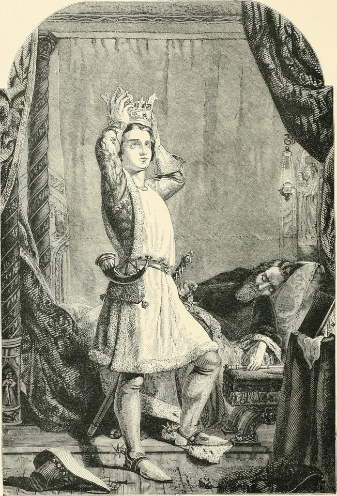 An illustration from British painters; with eighty examples of their work engraved on wood, 1881, leaf 177
