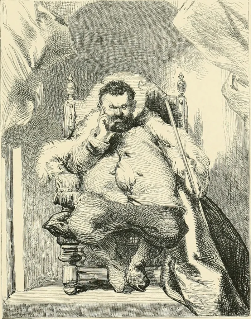 An illustration from British painters; with eighty examples of their work engraved on wood, 1881, leaf 186