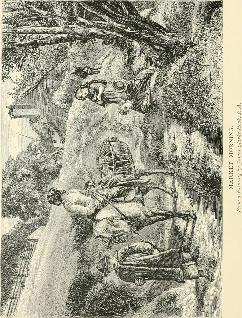 An illustration from British painters; with eighty examples of their work engraved on wood, 1881, leaf 213