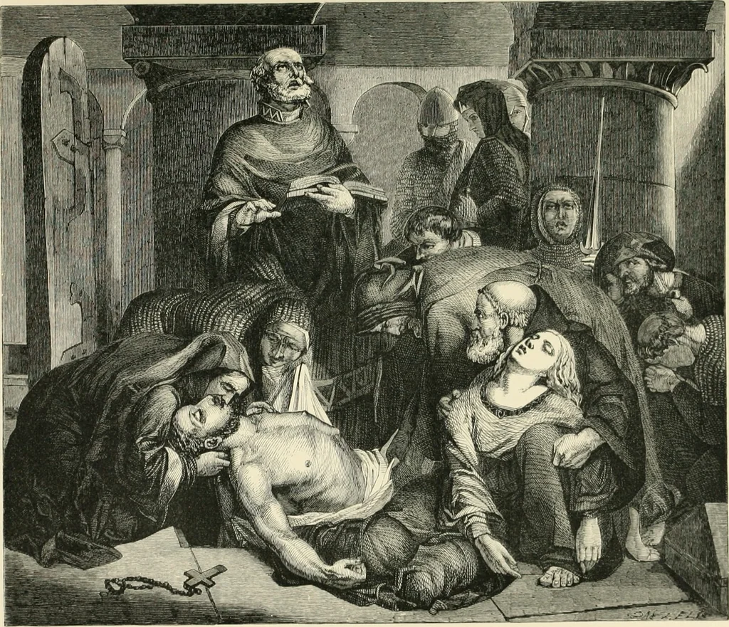An illustration from British painters; with eighty examples of their work engraved on wood, 1881, leaf 226