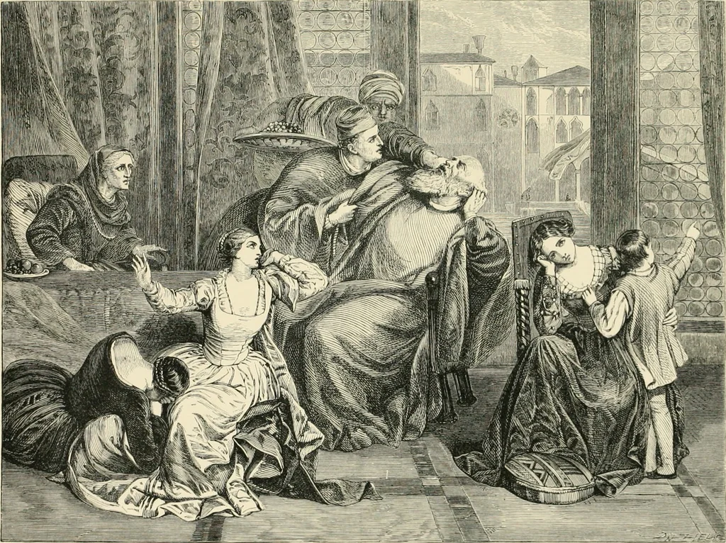 An illustration from British painters; with eighty examples of their work engraved on wood, 1881, leaf 228