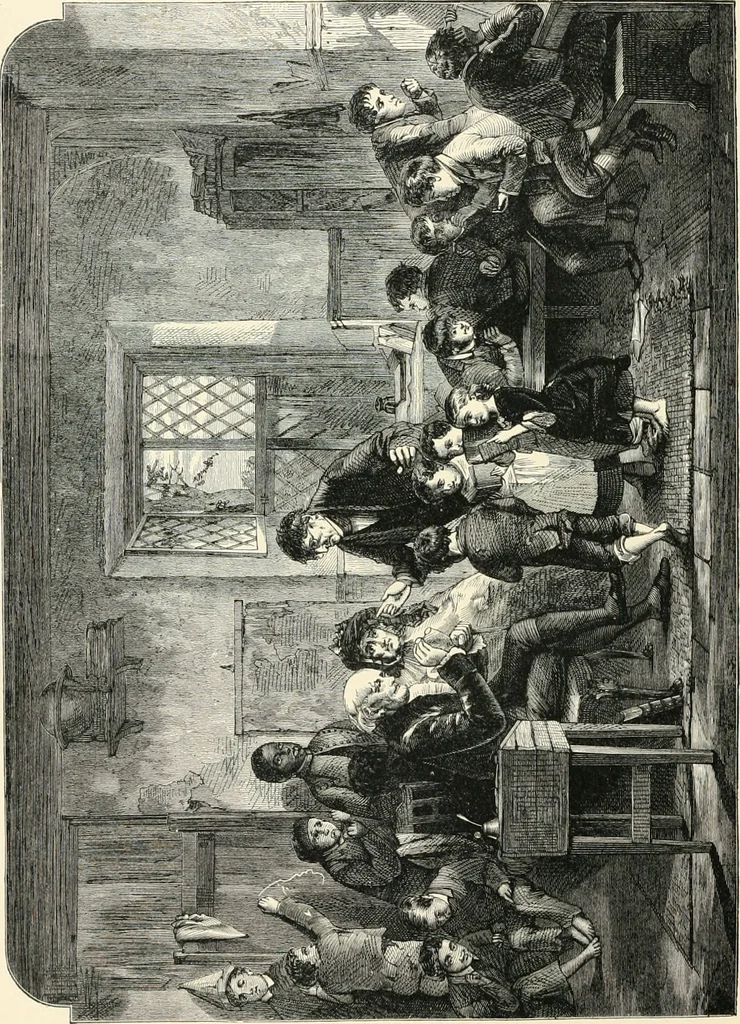 An illustration from British painters; with eighty examples of their work engraved on wood, 1881, leaf 233