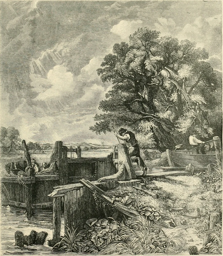 An illustration from British painters; with eighty examples of their work engraved on wood, 1881, leaf 24