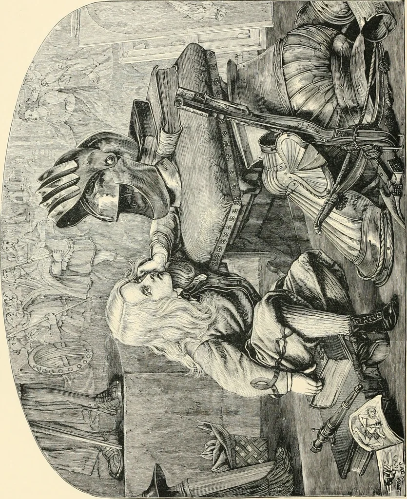 An illustration from British painters; with eighty examples of their work engraved on wood, 1881, leaf 253