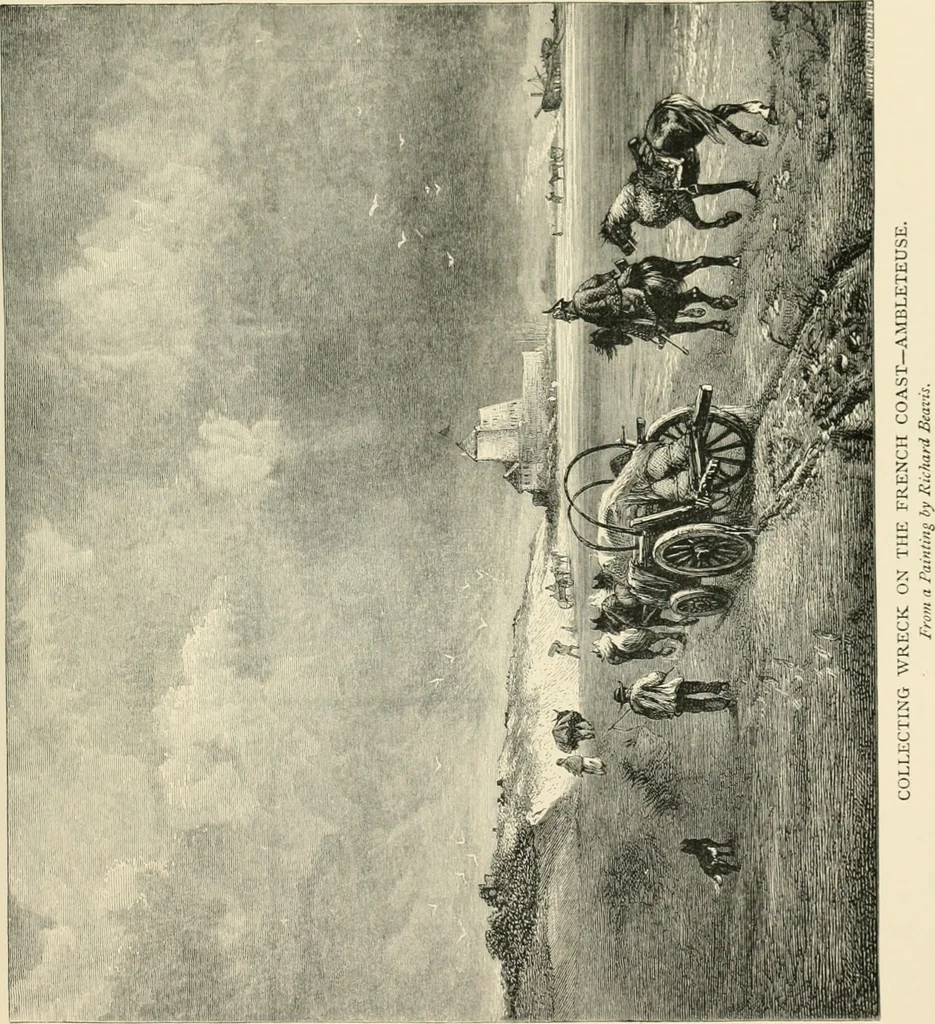 An illustration from British painters; with eighty examples of their work engraved on wood, 1881, leaf 258