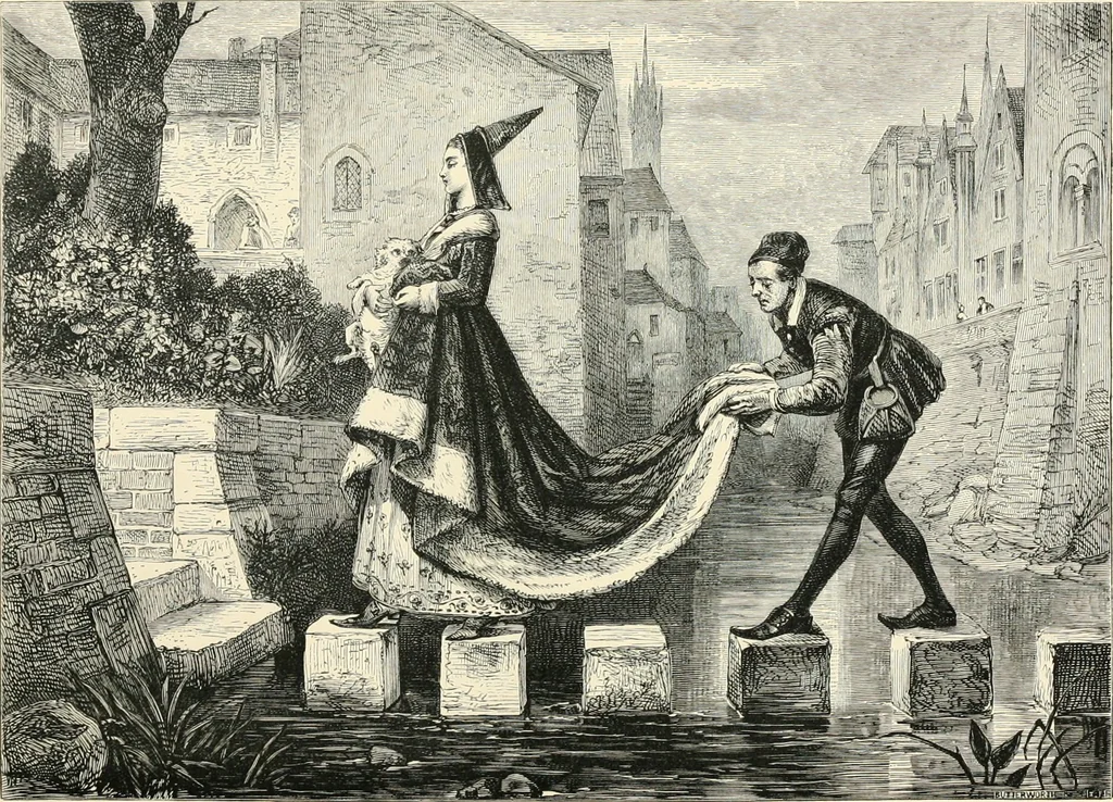 An illustration from British painters; with eighty examples of their work engraved on wood, 1881, leaf 275