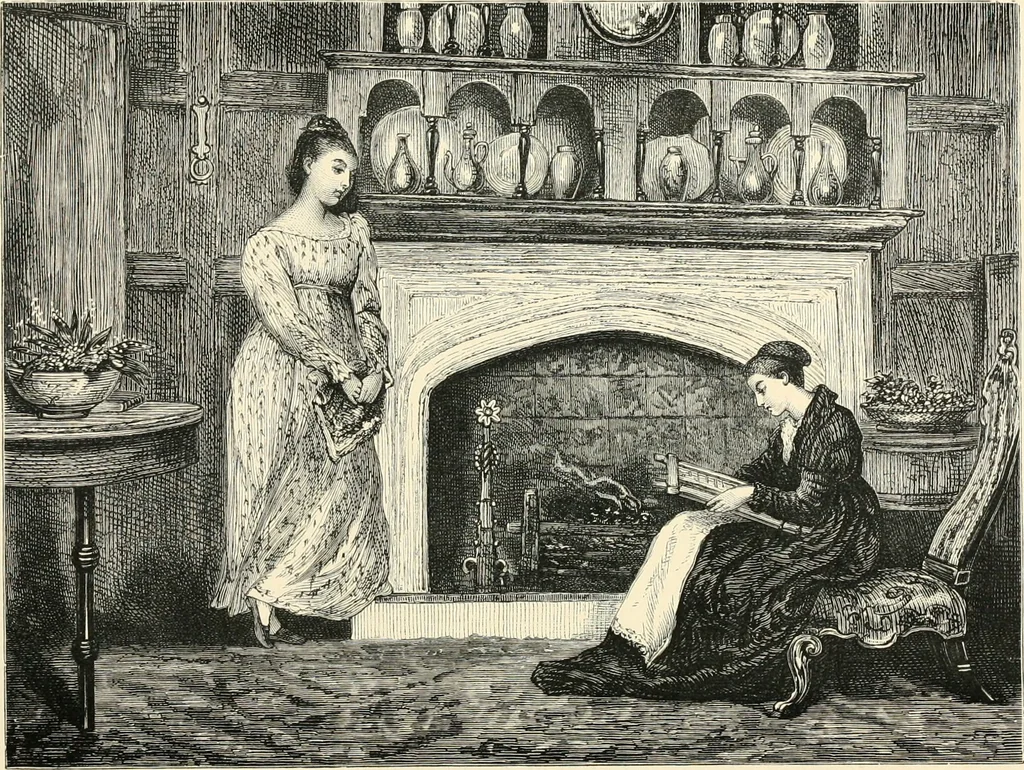 An illustration from British painters; with eighty examples of their work engraved on wood, 1881, leaf 321