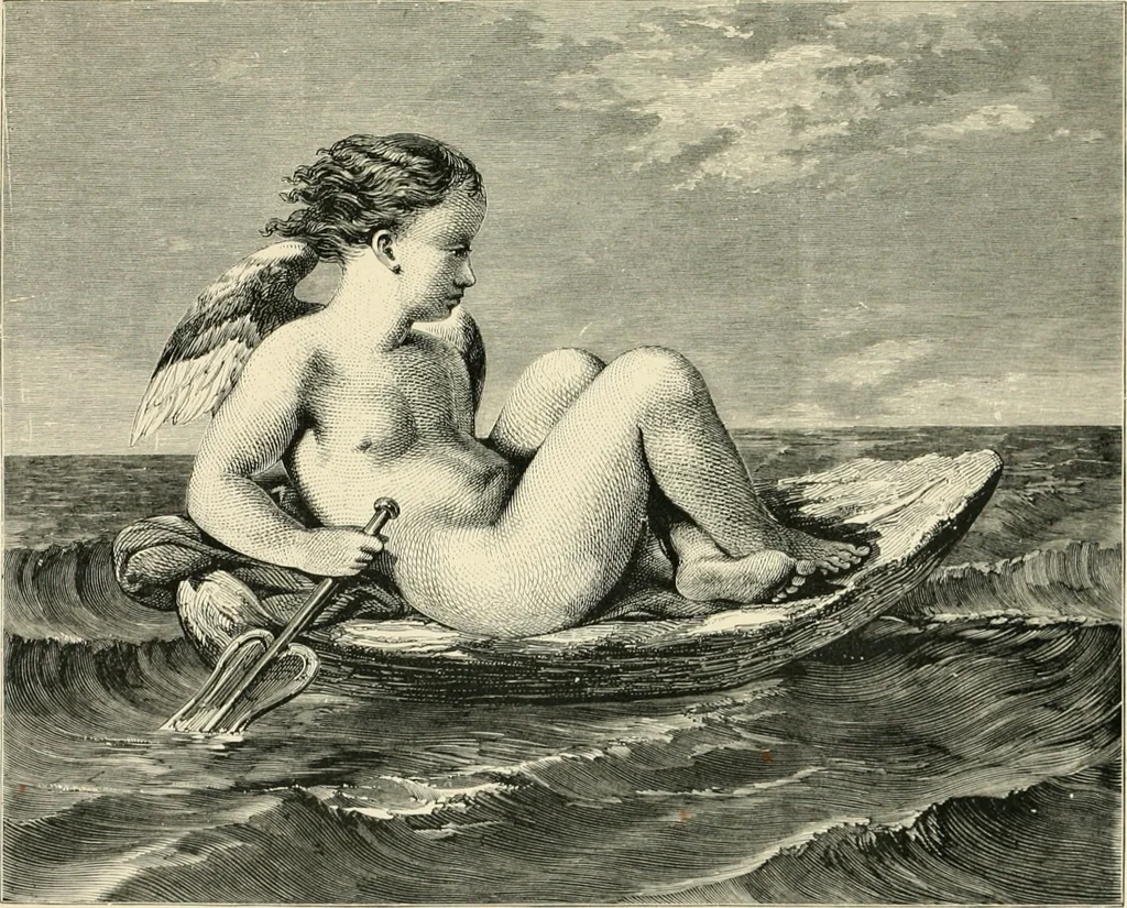 An illustration from British painters; with eighty examples of their work engraved on wood, 1881, leaf 68