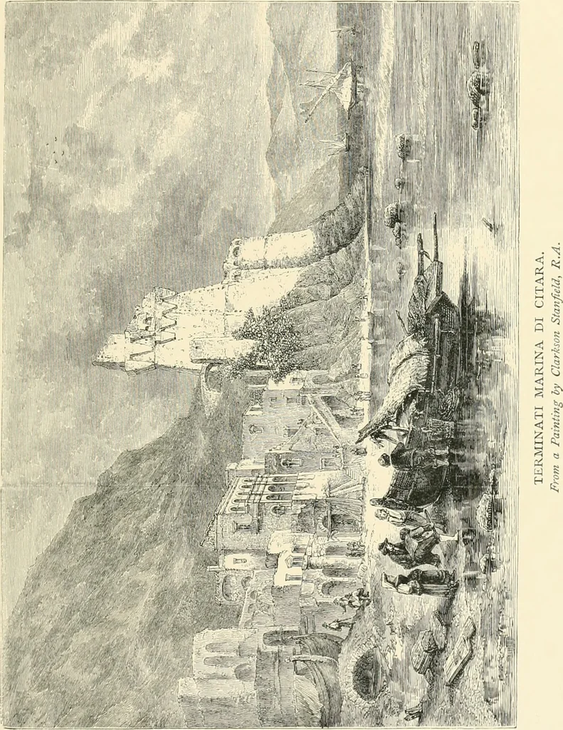 An illustration from British painters; with eighty examples of their work engraved on wood, 1881, leaf 100