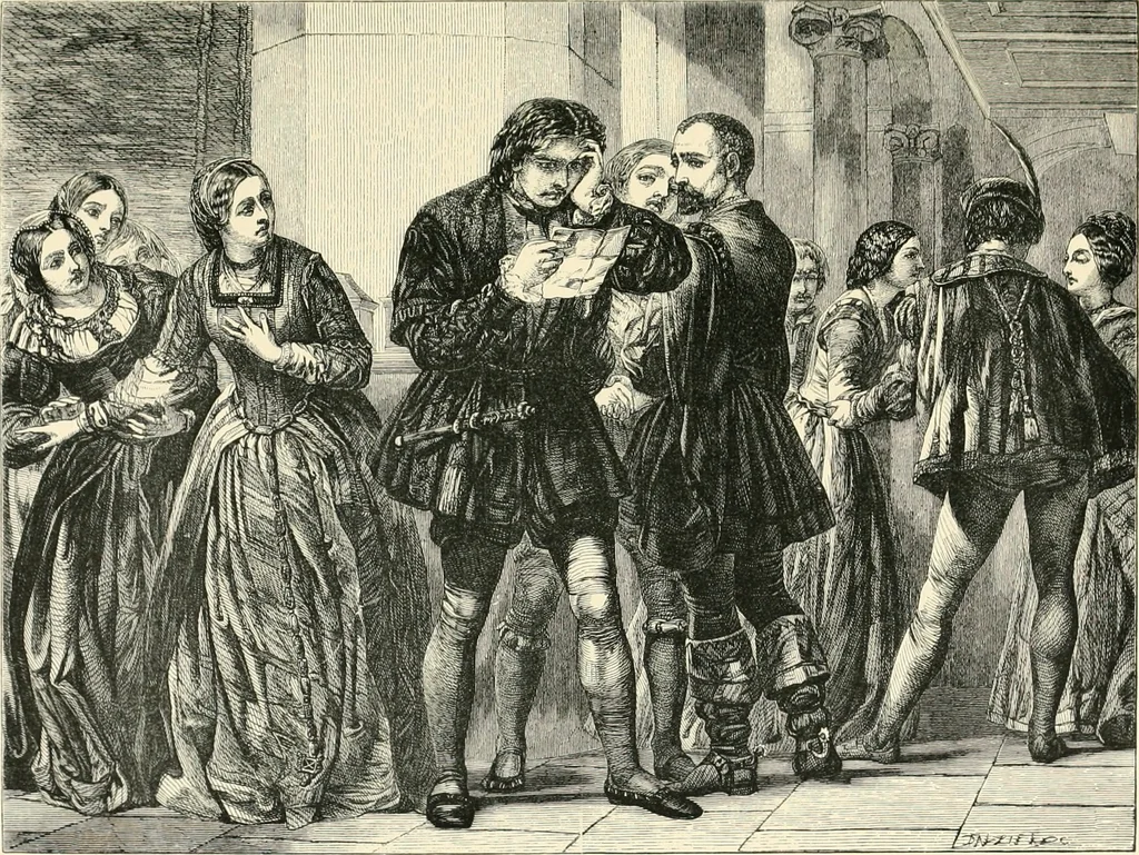 An illustration from British painters; with eighty examples of their work engraved on wood, 1881, leaf 108