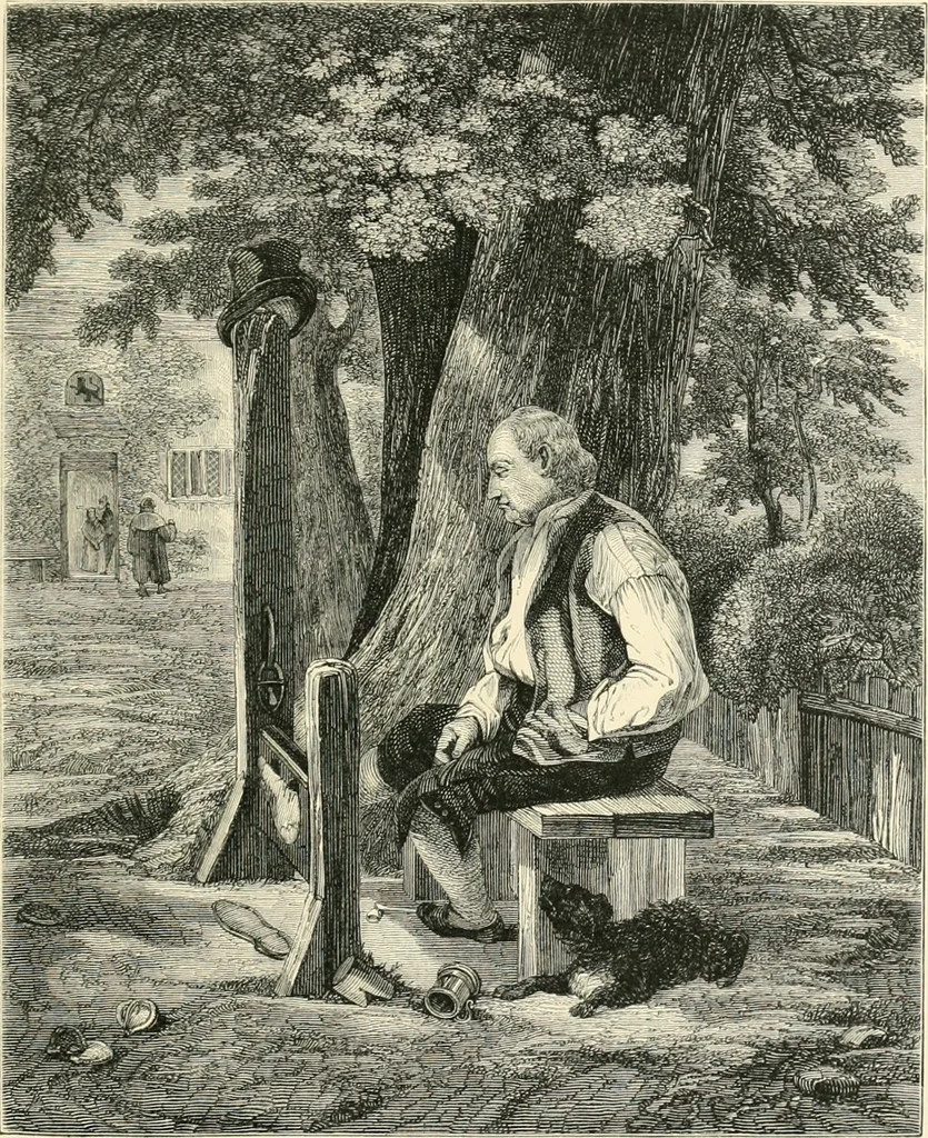 An illustration from British painters; with eighty examples of their work engraved on wood, 1881, leaf 114