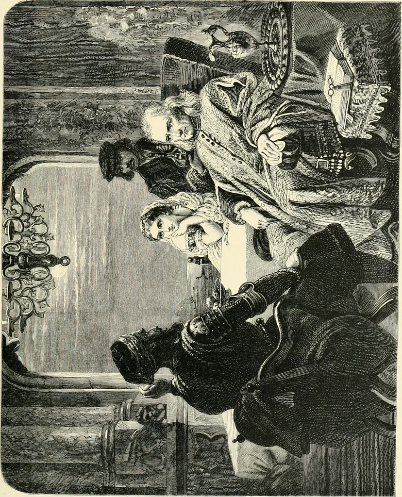 An illustration from British painters; with eighty examples of their work engraved on wood, 1881, leaf 146