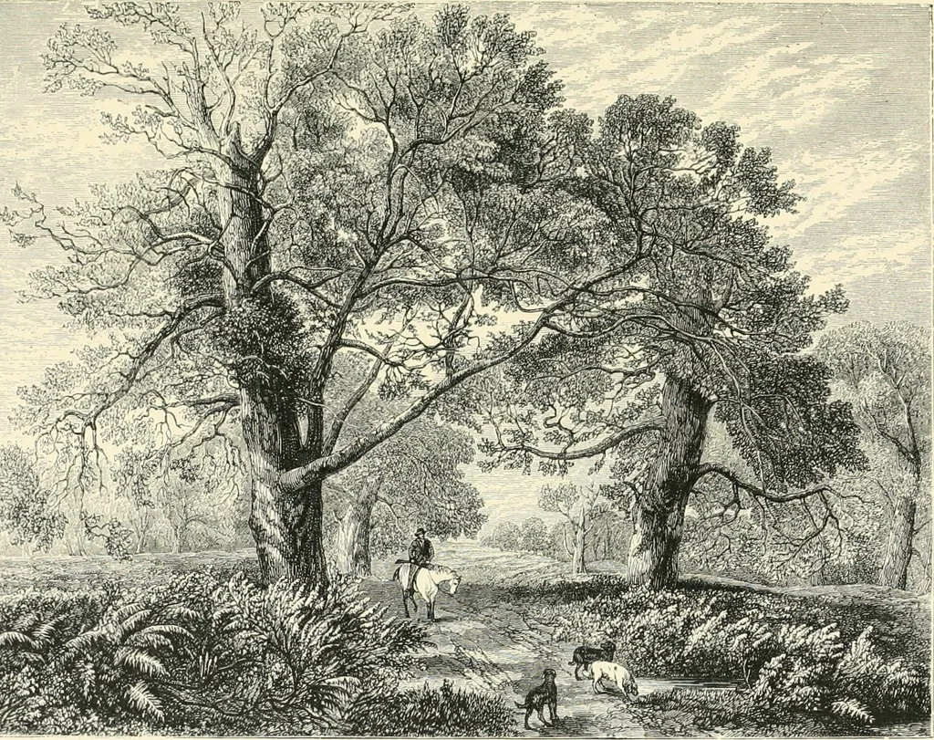 An illustration from British painters; with eighty examples of their work engraved on wood, 1881, leaf 156
