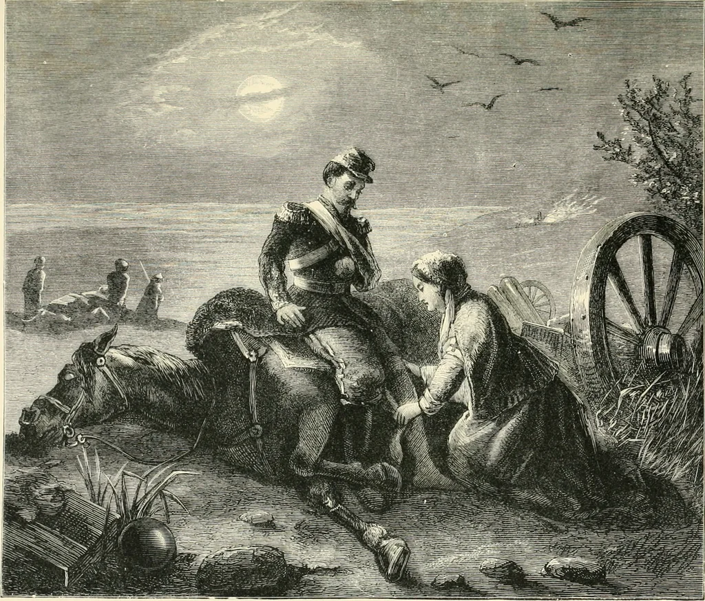An illustration from British painters; with eighty examples of their work engraved on wood, 1881, leaf 172