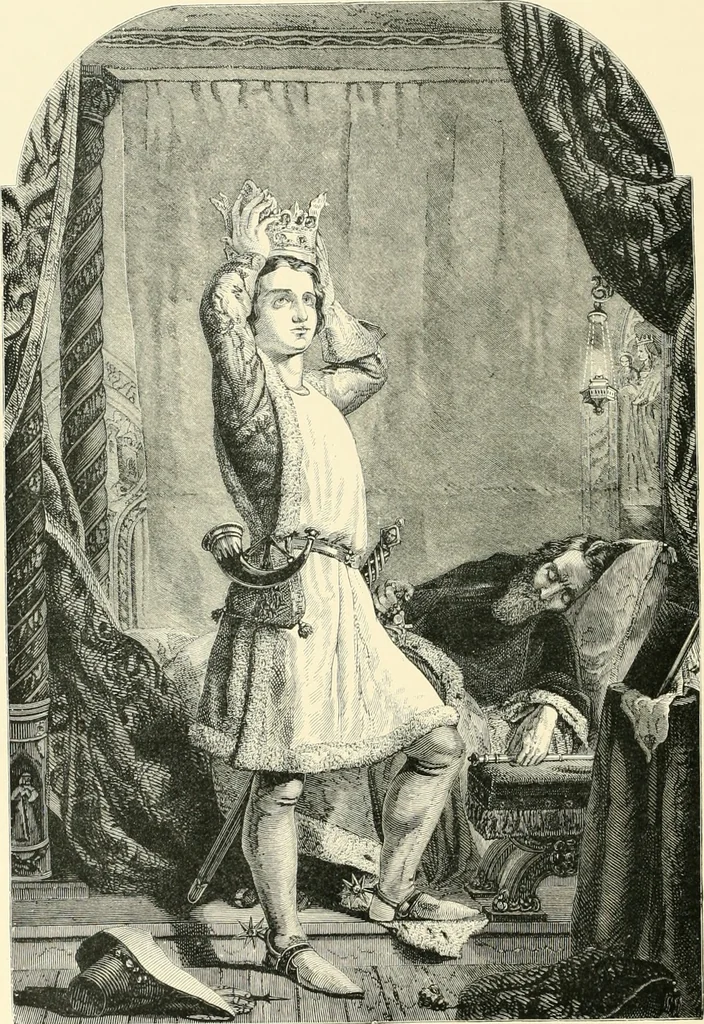 An illustration from British painters; with eighty examples of their work engraved on wood, 1881, leaf 177