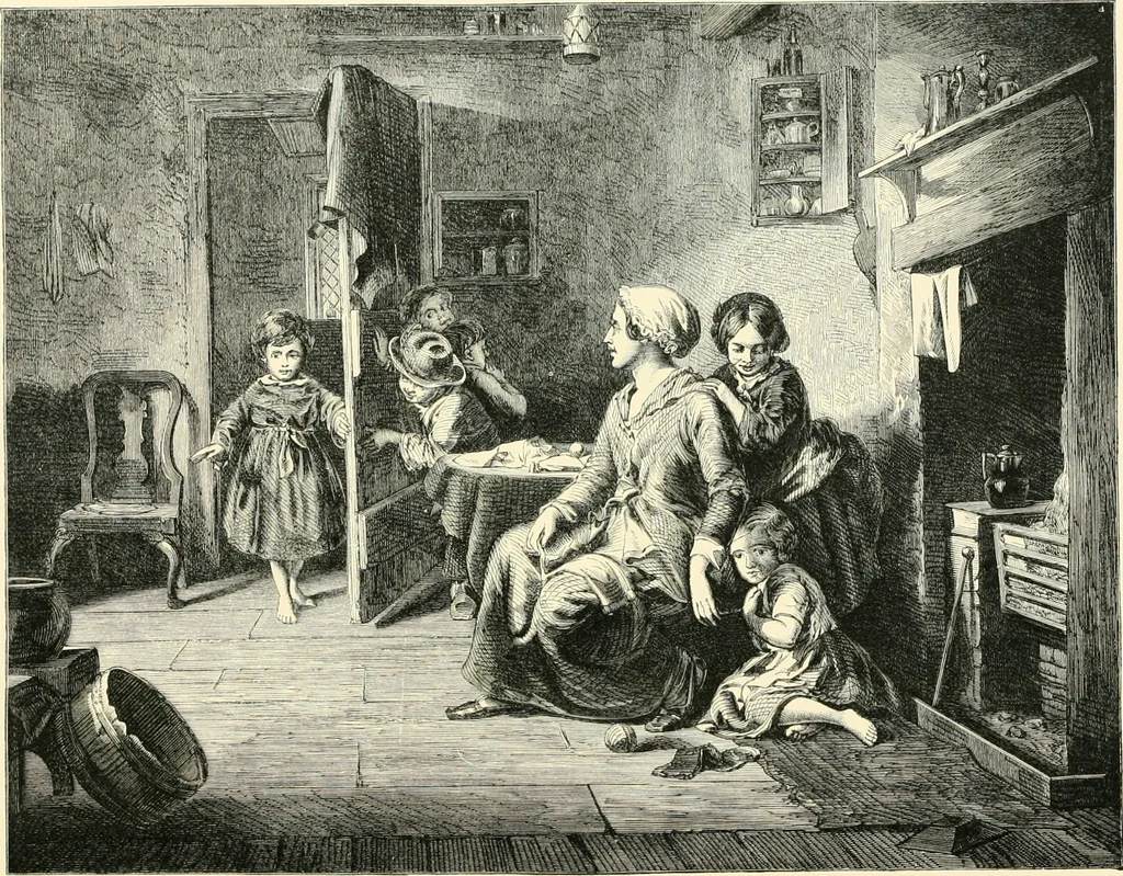 An illustration from British painters; with eighty examples of their work engraved on wood, 1881, leaf 237