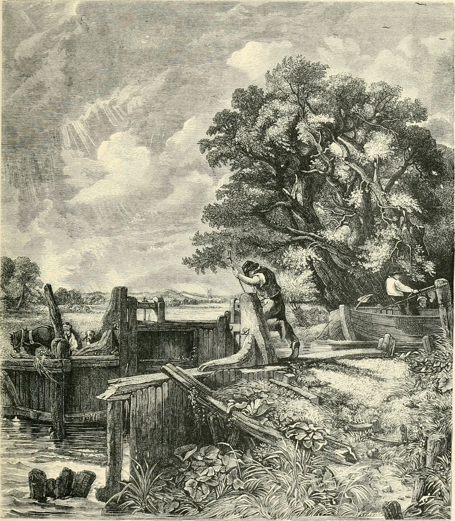 An illustration from British painters; with eighty examples of their work engraved on wood, 1881, leaf 24