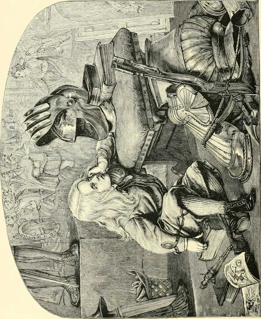 An illustration from British painters; with eighty examples of their work engraved on wood, 1881, leaf 253