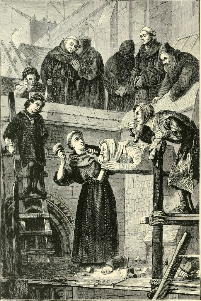 An illustration from British painters; with eighty examples of their work engraved on wood, 1881, leaf 265
