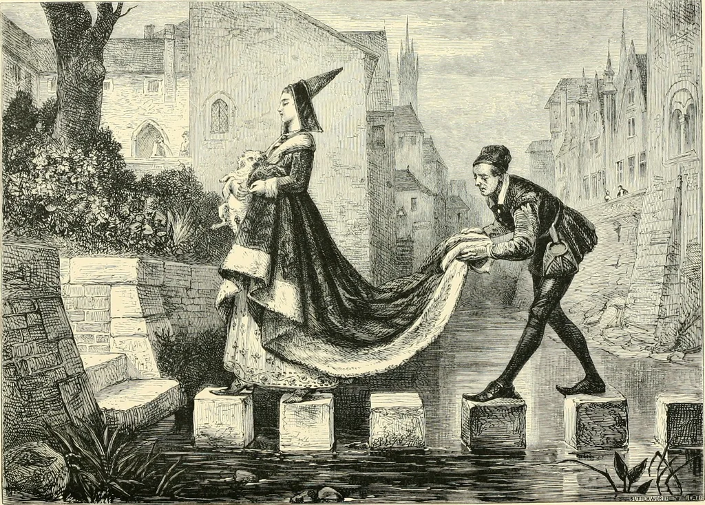 An illustration from British painters; with eighty examples of their work engraved on wood, 1881, leaf 275