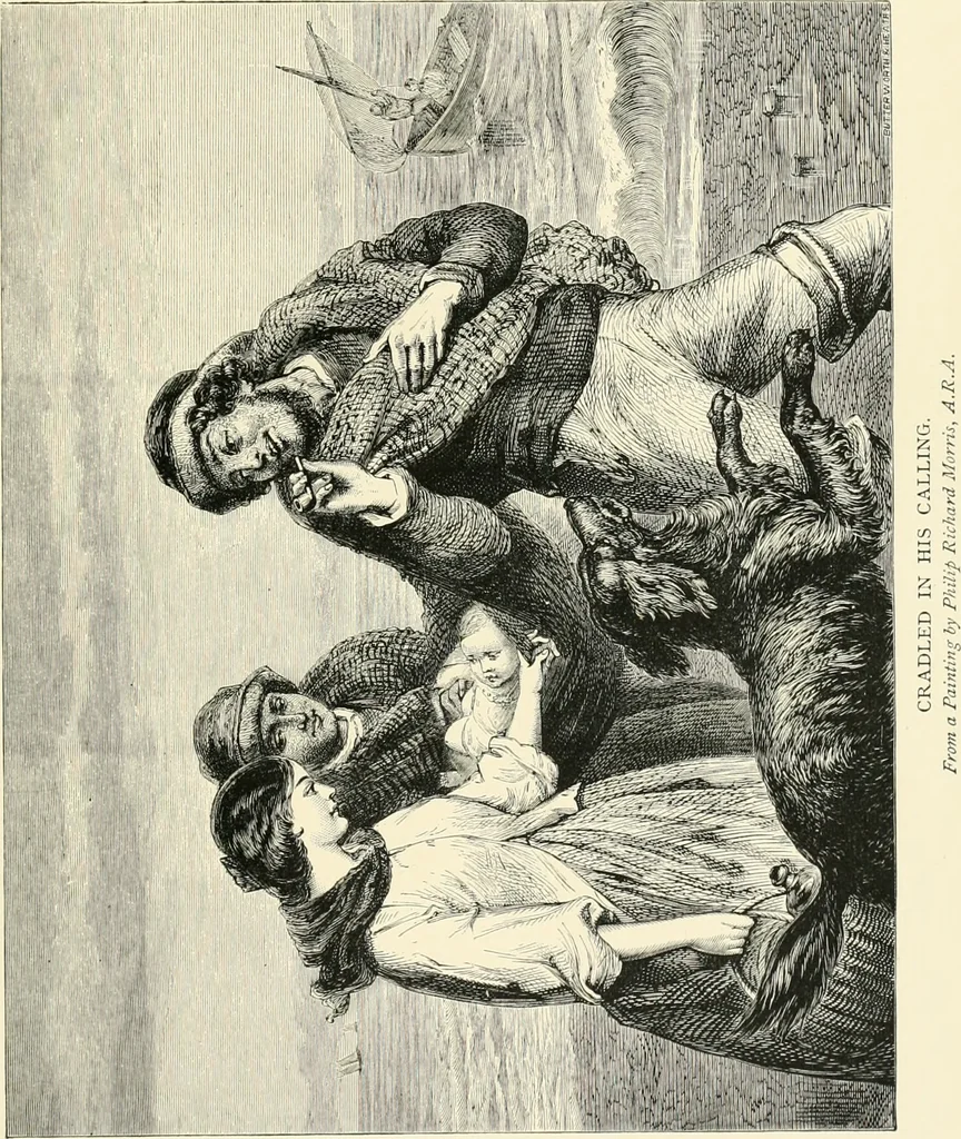 An illustration from British painters; with eighty examples of their work engraved on wood, 1881, leaf 298