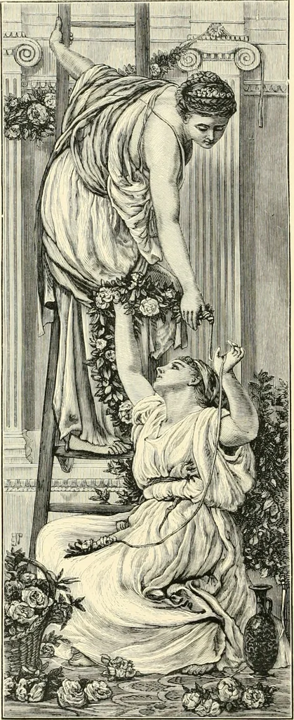 An illustration from British painters; with eighty examples of their work engraved on wood, 1881, leaf 309