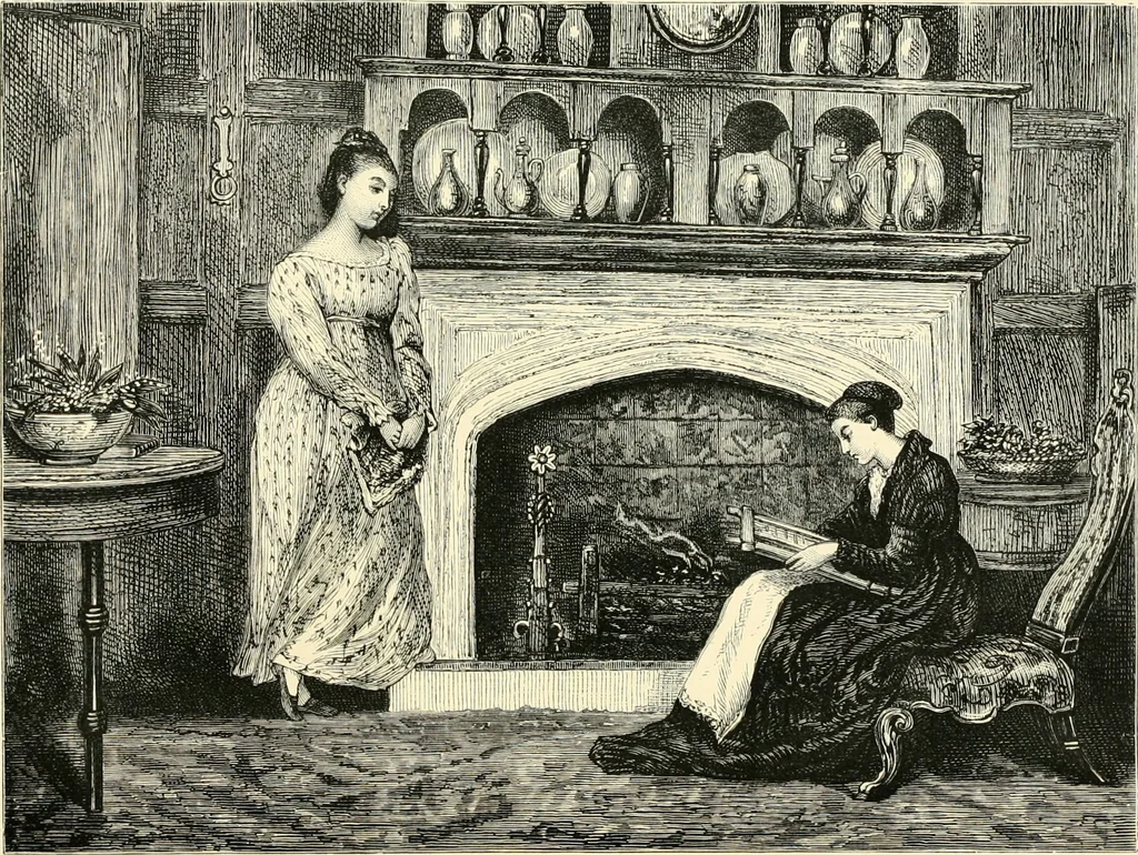 An illustration from British painters; with eighty examples of their work engraved on wood, 1881, leaf 321