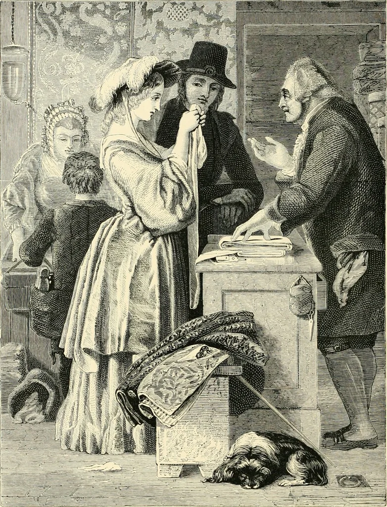 An illustration from British painters; with eighty examples of their work engraved on wood, 1881, leaf 55
