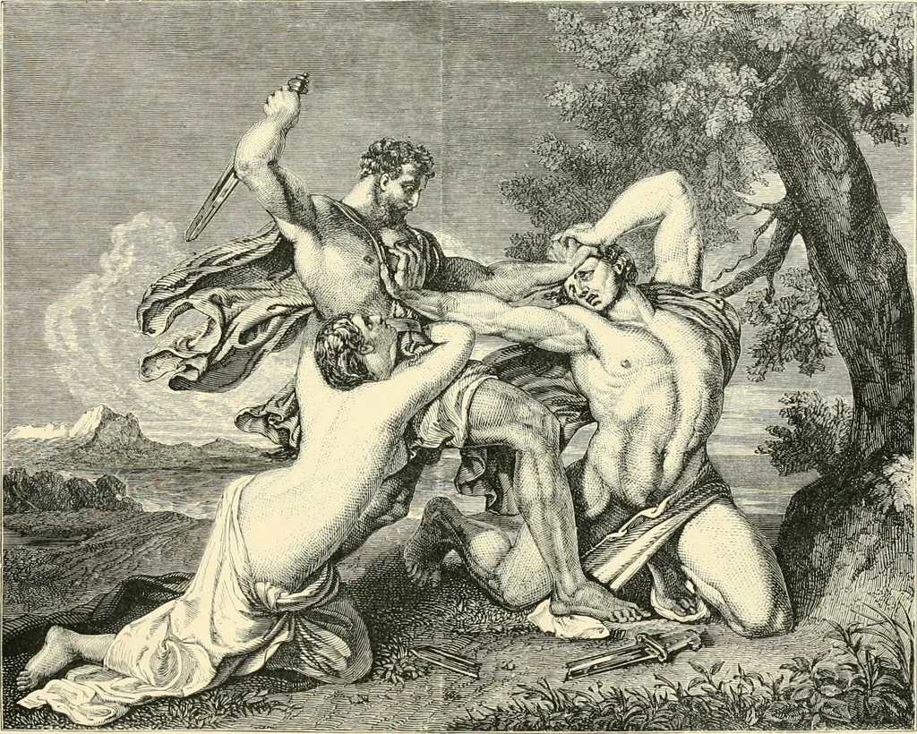 An illustration from British painters; with eighty examples of their work engraved on wood, 1881, leaf 65