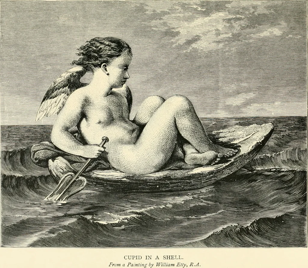An illustration from British painters; with eighty examples of their work engraved on wood, 1881, leaf 68