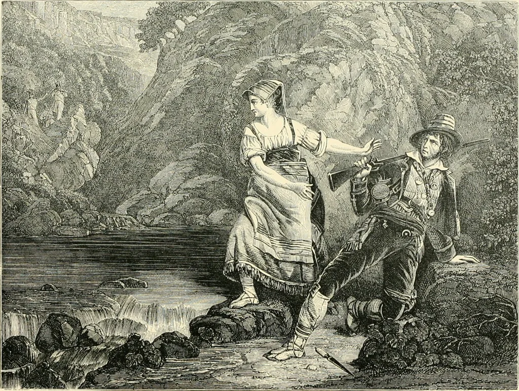 An illustration from British painters; with eighty examples of their work engraved on wood, 1881, leaf 83