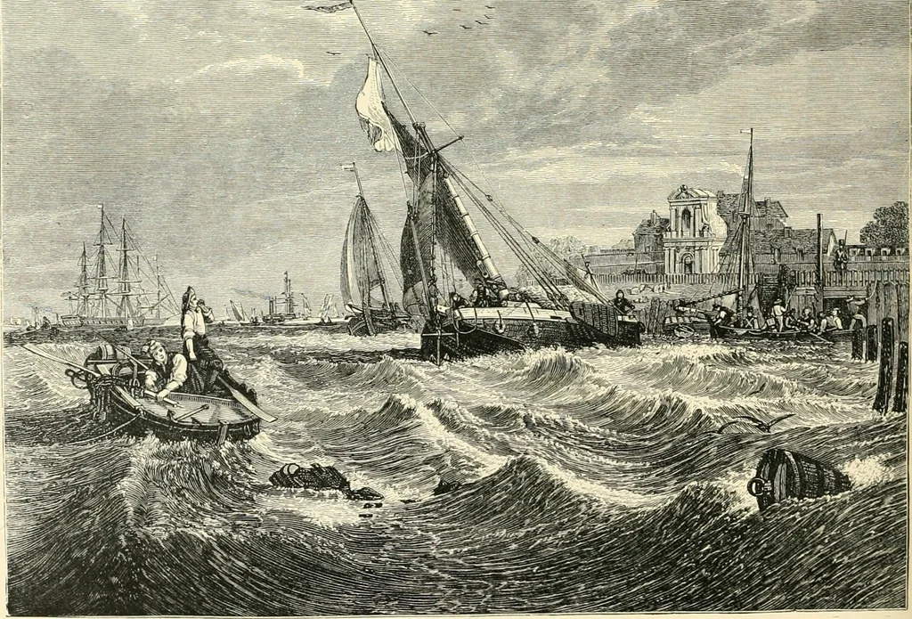 An illustration from British painters; with eighty examples of their work engraved on wood, 1881, leaf 97