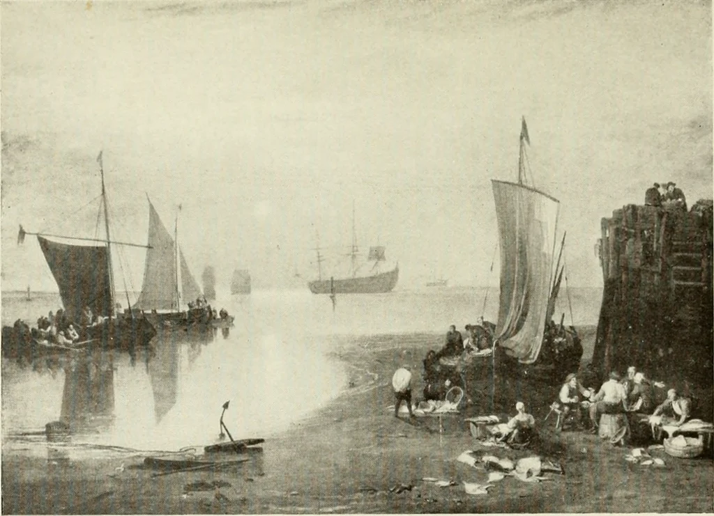 An illustration from British pictures and their painters: an anecdotal guide to the British section of the National gallery, 1913, leaf 268
