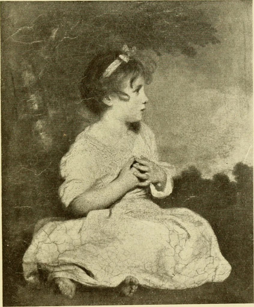 An illustration from British pictures and their painters: an anecdotal guide to the British section of the National gallery, 1913, leaf 184