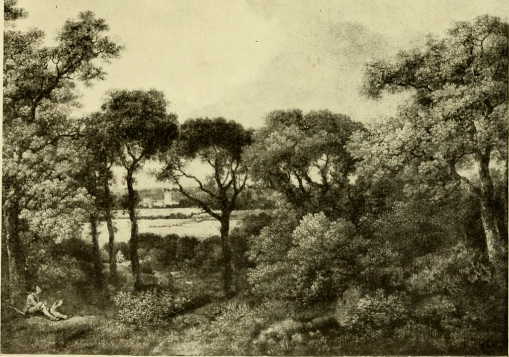 An illustration from British pictures and their painters: an anecdotal guide to the British section of the National gallery, 1913, leaf 206