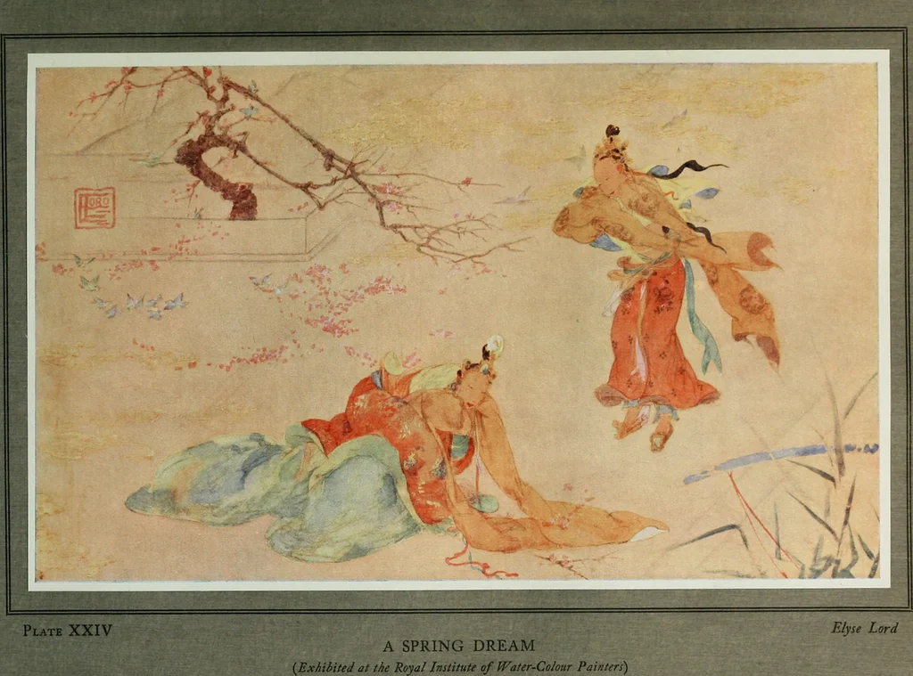 An illustration from British water-colour painting and painters of to-day, 1920, leaf 124