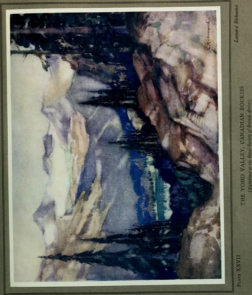 An illustration from British water-colour painting and painters of to-day, 1920, leaf 138