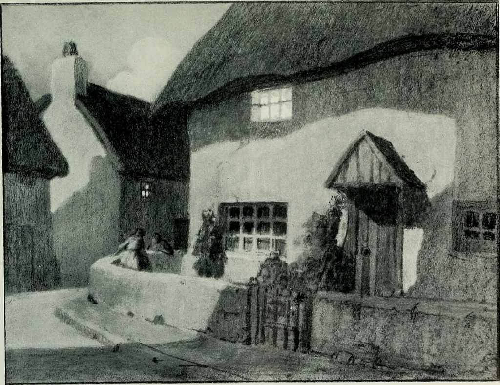 An illustration from British water-colour painting and painters of to-day, 1920, leaf 34