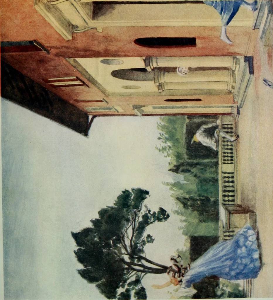 An illustration from British water-colour painting and painters of to-day, 1920, leaf 46