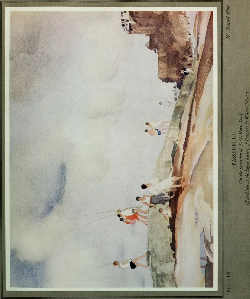 An illustration from British water-colour painting and painters of to-day, 1920, leaf 68